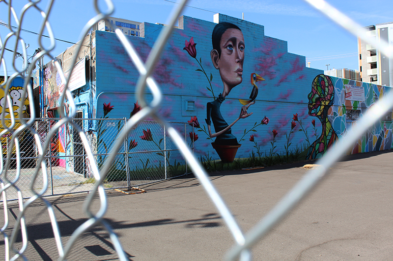 urban art in downtown phoenix